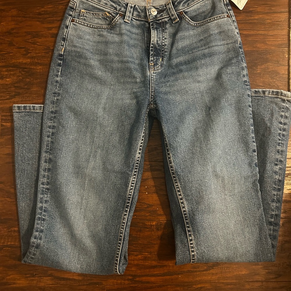 We The Free Light Blue flare Leg curvy Jeans